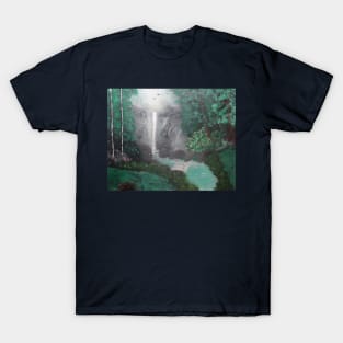 Waterfall Canyon River T-Shirt